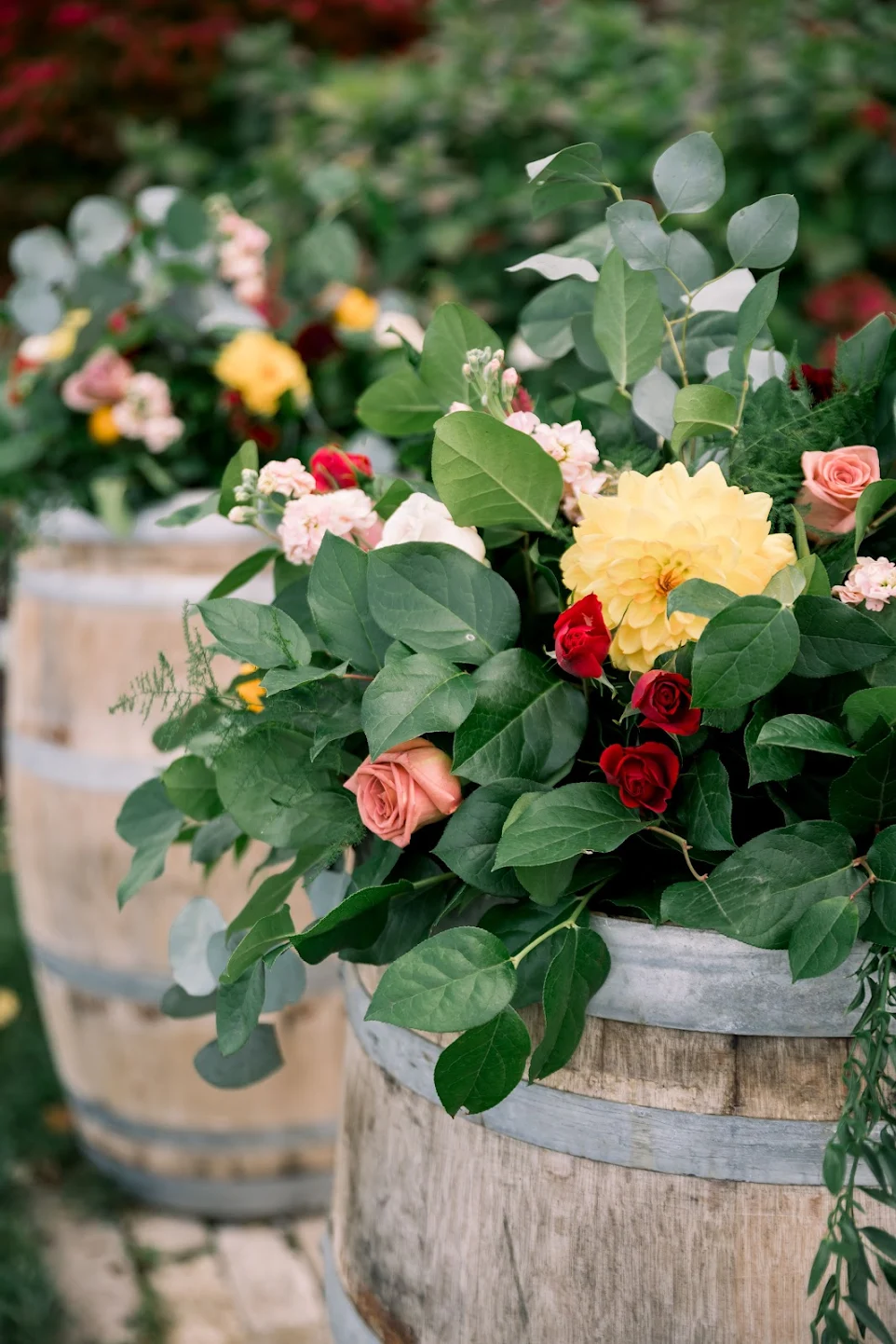 Allison wedding table setting