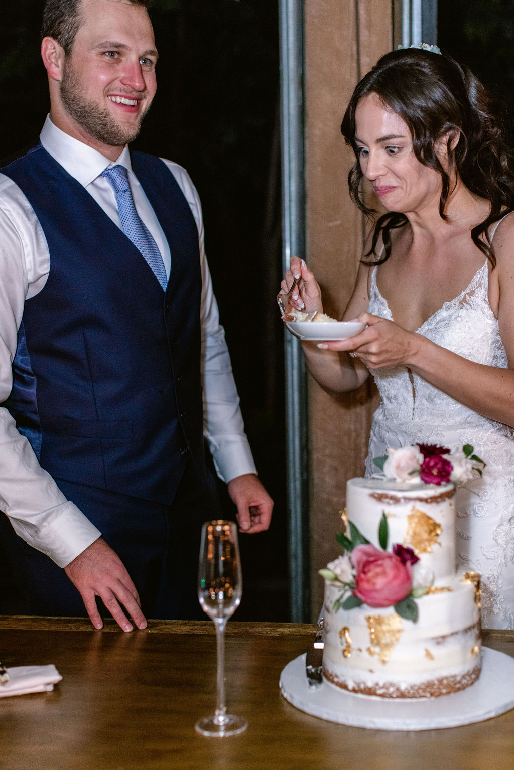 Danielle wedding reception florals