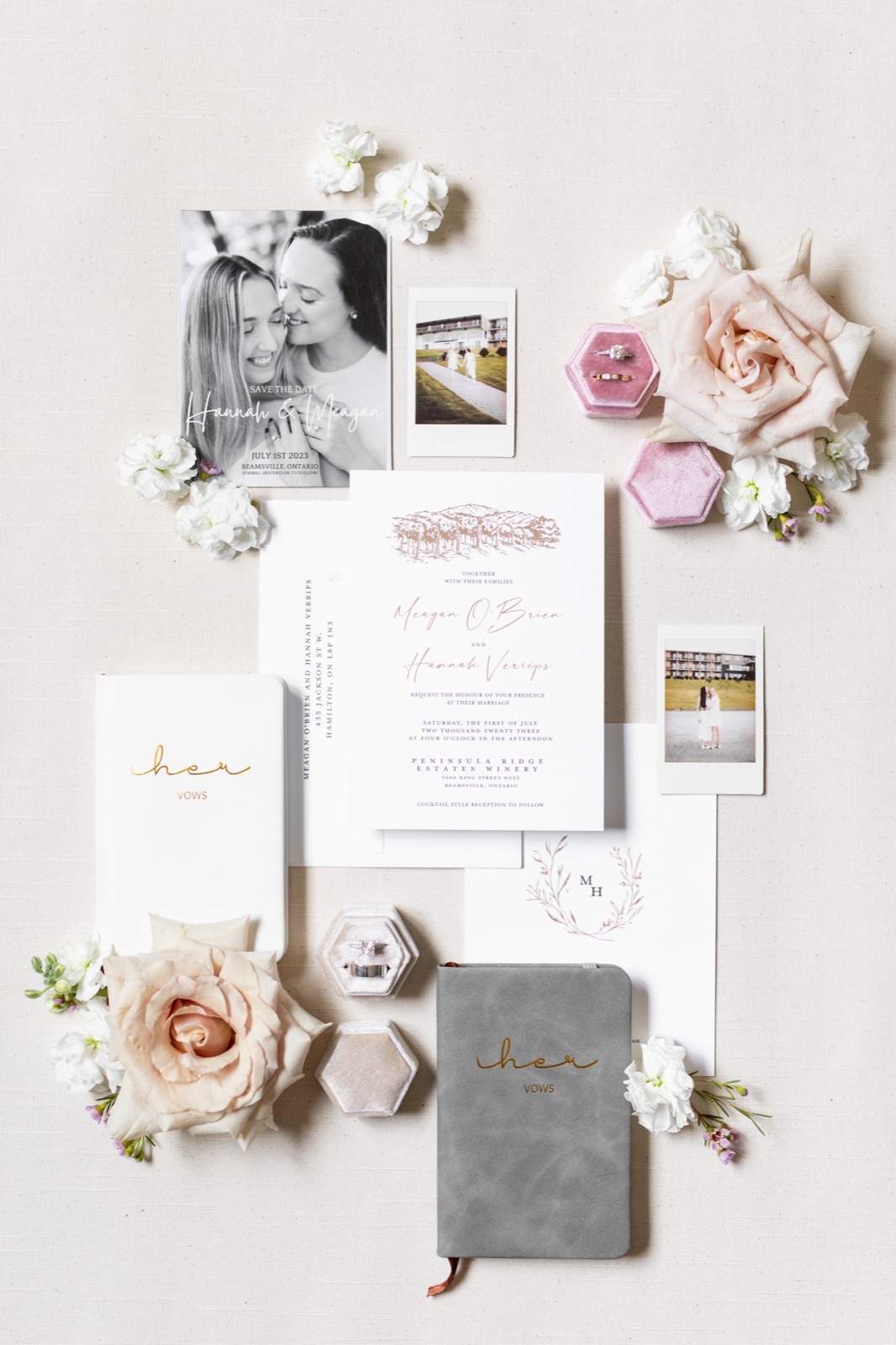 Hannah wedding florals