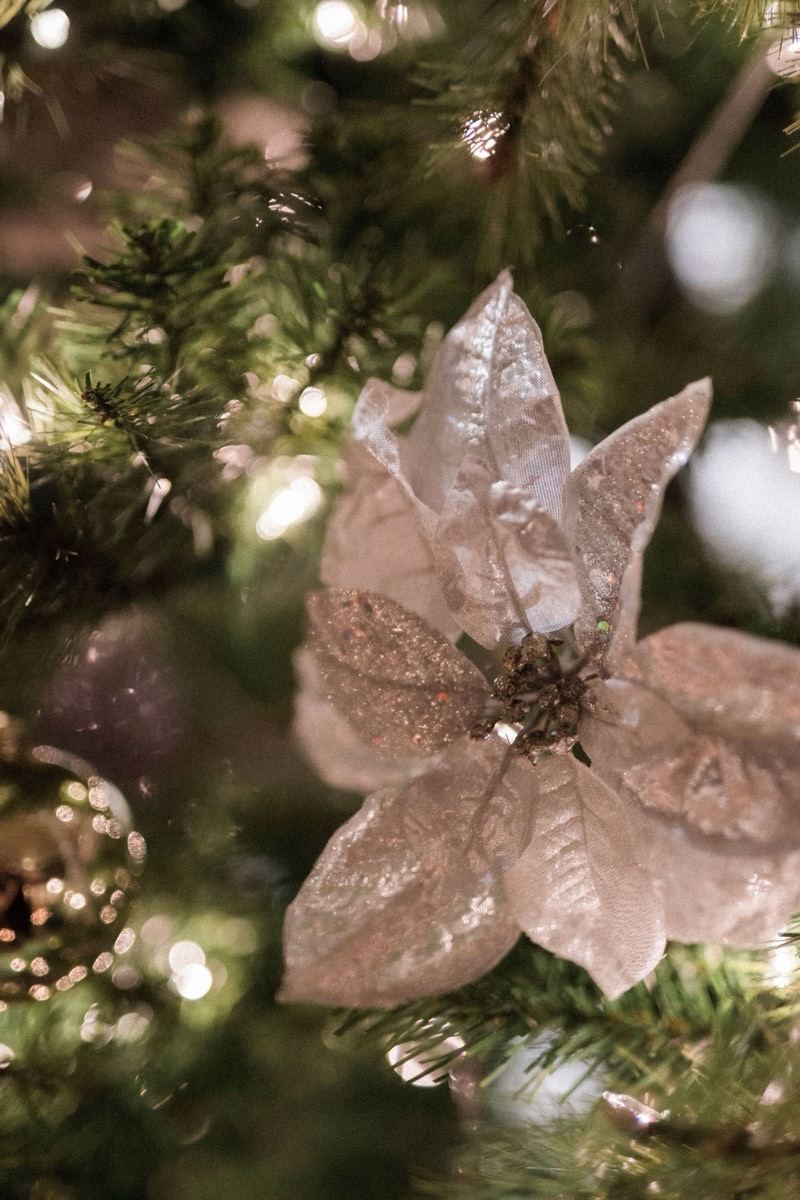 Wedding reception with candlelit floral arrangements