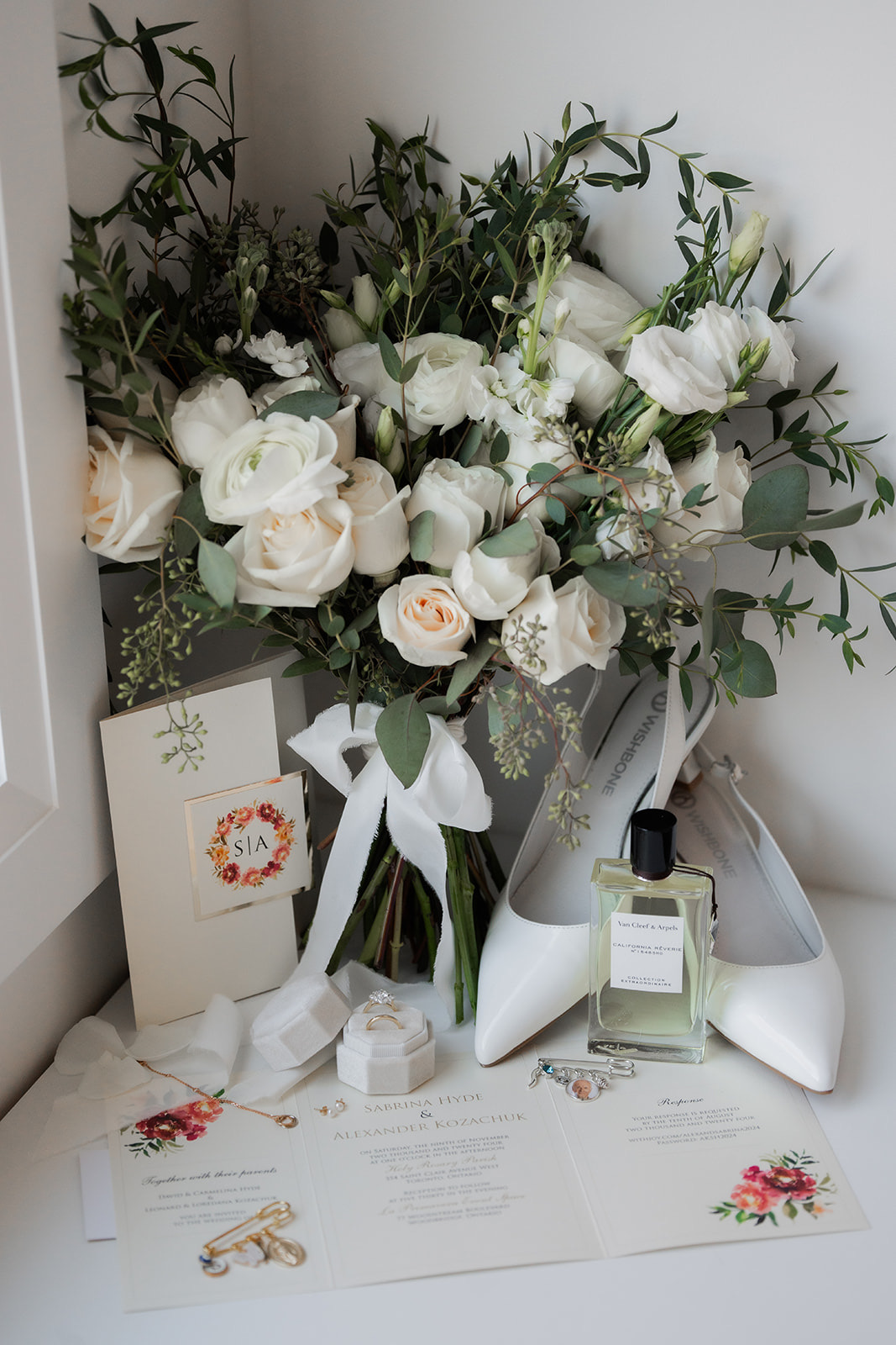 Sabrina wedding florals